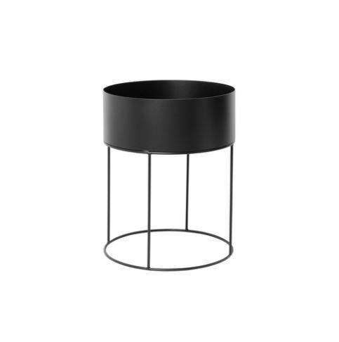 Billede af Ferm Living Plant Box Round  Ø: 40 cm - Black