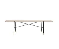 Billede af Andersen Furniture C6 Sofabord 50x140 cm - Hvidpigmenteret Eg/Sort Stel
