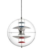 Billede af Verpan Akryl skærm til Globe Ø:50 Alu - Komplet sæt