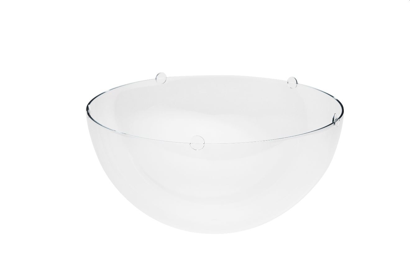 Billede af Verpan Akryl skærm til Globe Ø:40  Alu - Nederste Kuppel