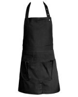 Billede af The Organic Company Creative And Garden Forklæde L:100 cm - Black OUTLET