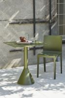 Billede af HAY Palissade Cone Table 65x65 cm - Olive