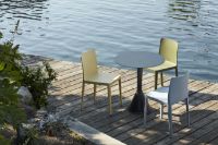 Billede af HAY Palissade Cone Table Ø: 70 cm - Olive 