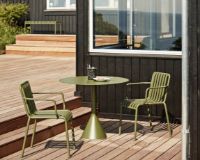 Billede af HAY Palissade Cone Table Ø: 90 cm - Olive 