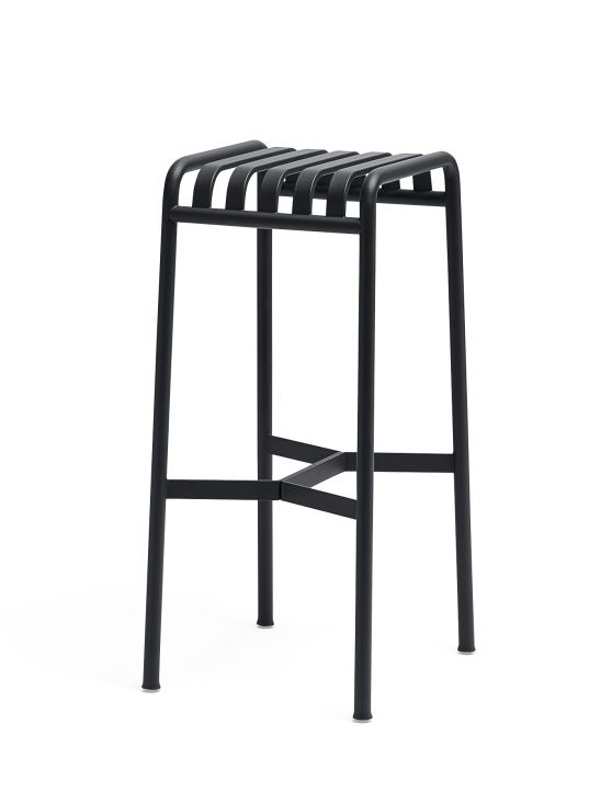Billede af HAY Palissade Bar Stool H: 78 cm - Anthracite 