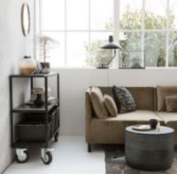 Billede af House Doctor Reol m. 4 hjul - Sort 