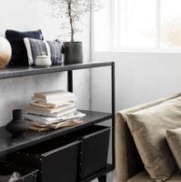 Billede af House Doctor Reol m. 4 hjul - Sort 