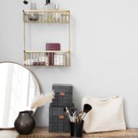 Billede af House Doctor Kurv Bath double - Børstet Messing