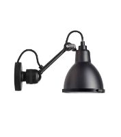 Billede af DCW Editions Lampe Gras N304 Bathroom Væglampe Ø: 14,6cm - Sort/Sort