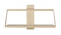 Billede af Andersen Furniture Shelf Wood Wall Large 60x25x32 cm - Eg