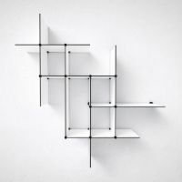 Billede af Bent Hansen Up The Wall Hyldesystem 60x74 cm - Hvid  OUTLET