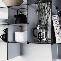 Billede af Bent Hansen Up The Wall Hyldesystem 60x74 cm - Hvid  OUTLET