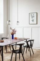 Billede af &Tradition SK1 In Between Chair SH: 45 cm - Black Lacquered Oak