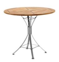Billede af Kircodan Cappuccino Havebord Ø: 80 cm - Teak