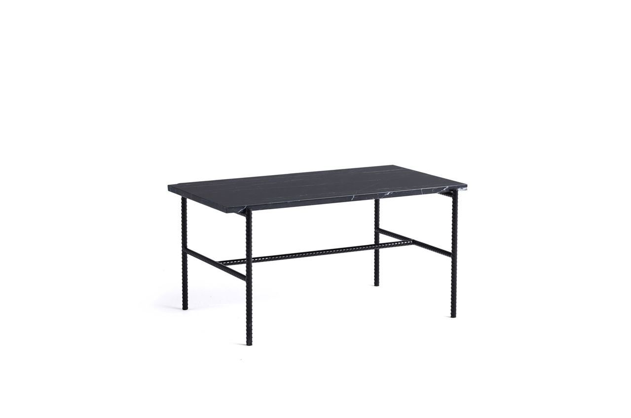 Billede af HAY Rebar Coffee Table L: 80 x B: 49 x H: 40,5 cm - Black Marble