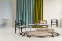 Billede af FDB Møbler Stol Jørgen Bækmark J81 Bøg/Flet - Sort/Natur 