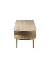 Billede af FDB Møbler F24 Mot & Bergstrøm Bænk L: 145 cm - Eg massiv/Mat lak