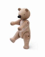 Billede af Kay Bojesen Bjørn Mellem H: 25 cm - Eg/Ahorn