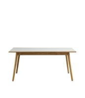 Billede af FDB Møbler Spisebord Poul M. Volther C35B 82x160 cm - Eg/Mushroom