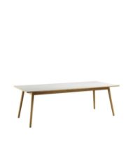 Billede af FDB Møbler Spisebord Poul M. Volther C35C 95x220 cm - Eg/Mushroom