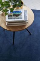 Billede af HAY Pyramid Coffee Table 51 Ø: 45 cm - Beige Steel/Oiled Oak