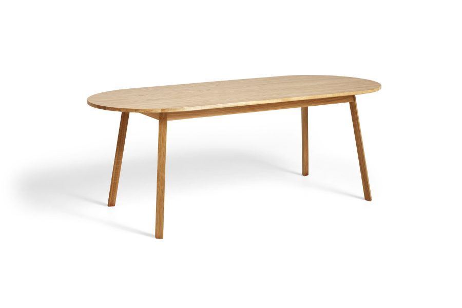Billede af HAY Triangle Leg Table 200x85 cm - Oiled Oak
