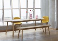 Billede af HAY Triangle Leg Bench L: 200 cm - Olieret Eg