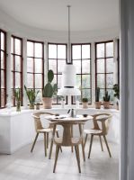 Billede af &Tradition SK3 In Between Dining Table Ø: 90 cm - Oiled Oak