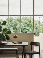 Billede af &Tradition SK5 In Between Dining Table 200x90 cm - Black Lacquered Oak