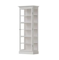 Billede af Lindebjerg Design Classic V1 Vitrineskab Højrehængt Dør 70x210 cm - White