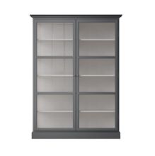 Billede af Lindebjerg Design Classic V2 Vitrineskab 150x210 cm - Anthracite