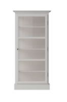 Billede af Lindebjerg Design Classic V3 Vitrineskab Højrehængt Dør 80x170 cm - White