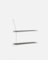Billede af Woud Stedge Shelf 2.0 L: 80 cm - Black Painted Oak