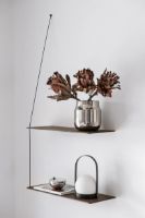 Billede af Woud Stedge Shelf 2.0 L: 60 cm - Smoked Oak