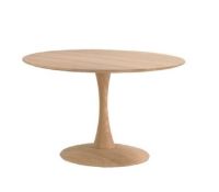 Billede af Snedkergaarden Nanna Ditzel Trisse Sofabord ND 104 Ø: 68 cm - Sæbebehandlet Eg
