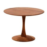 Billede af Snedkergaarden Nanna Ditzel Trisse Cafébord ND 109 Ø: 90 cm - Olieret Valnød