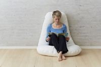 Billede af YouCare Bodypude L: 117 cm - Hvid