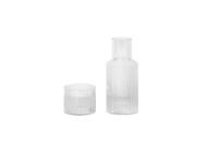 Billede af Ferm Living Ripple Carafe Set H: 18 cm - Small