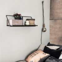 Billede af House Doctor Hylde Wired L:70 cm - Sort Bejse 