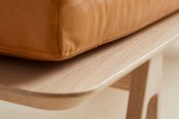 Billede af WOUD Level Daybed L: 190 cm - Eg/Cognac Læder