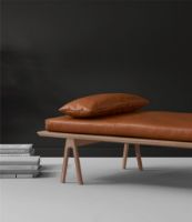 Billede af WOUD Level Daybed L: 190 cm - Eg/Cognac Læder