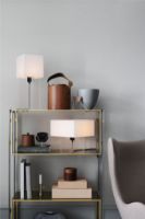 Billede af Fritz Hansen Cross-Plex T300 Bordlampe H: 30 cm - Klar/Opal OUTLET