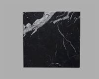 Billede af HANDVÄRK FURNITURE Coffee Table 90 L: 96 D: 96 H: 32 cm - Sort Stel / Sort Marmor