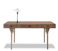 Billede af Snedkergaarden Nanna Ditzel ND93 Skrivebord m. 3 skuffer B: 145 cm - Valnød