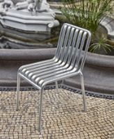 Billede af HAY Palissade Chair SH: 45 cm - Hot Galvanised