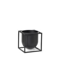 Billede af Audo Copenhagen Kubus Flowerpot 14 14x14 cm - Sort 