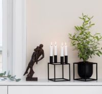 Billede af Audo Copenhagen Kubus Flowerpot 14 14x14 cm - Sort 