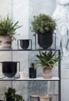 Billede af Audo Copenhagen Kubus Flowerpot 14 14x14 cm - Sort 