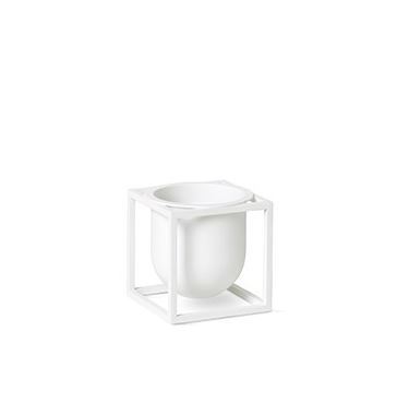 Billede af Audo Copenhagen Kubus Flowerpot 10 10x10 cm - Hvid