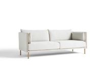 Billede af HAY Silhouette 3 Personers Sofa Mono L: 212 cm - Coda 100 / Olieret Massiv Eg